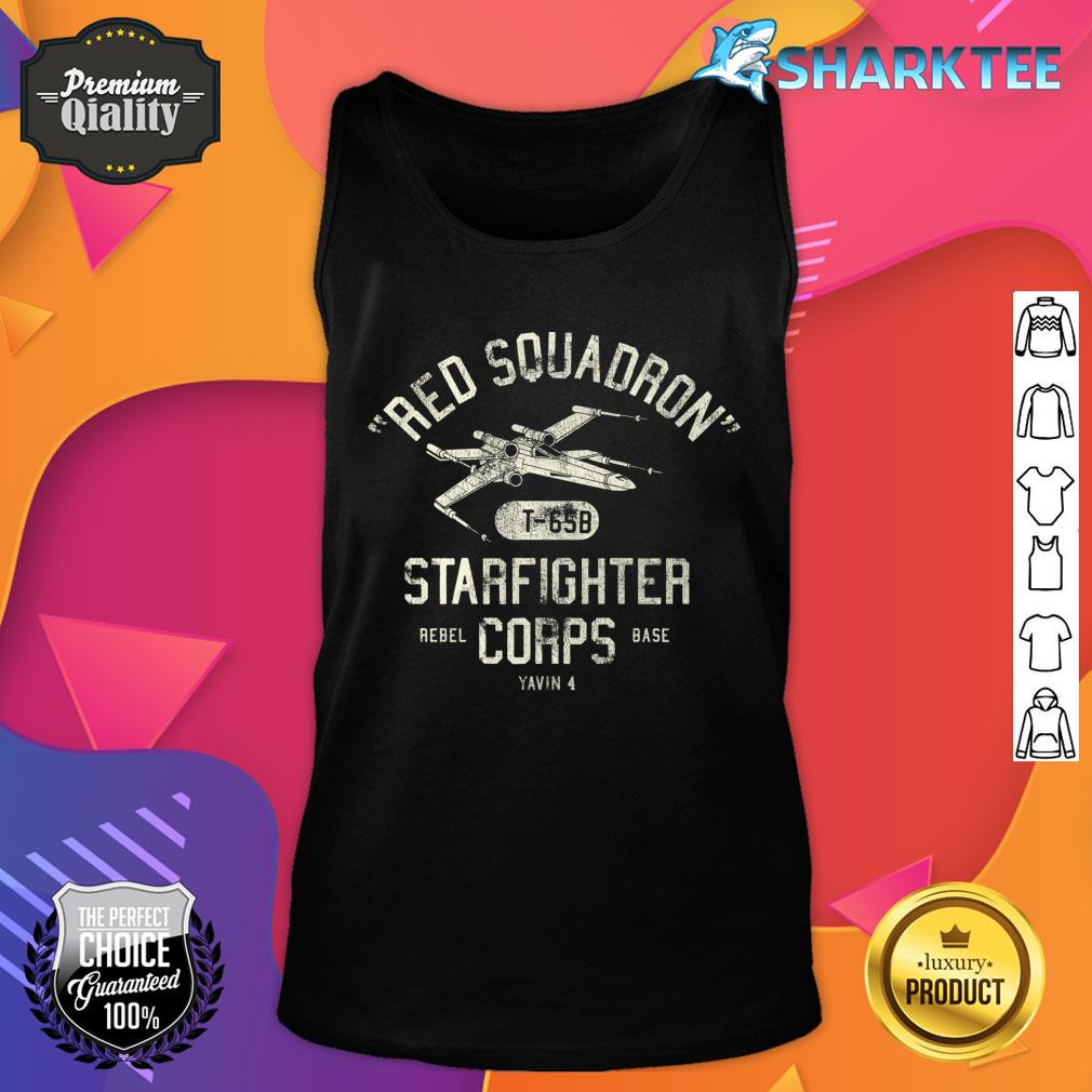 Star Wars Red Squadron Rebel Poster Tank Top 