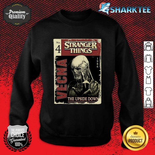 Stranger Things 4 Vecna Comic Book Cover Sweatshirt