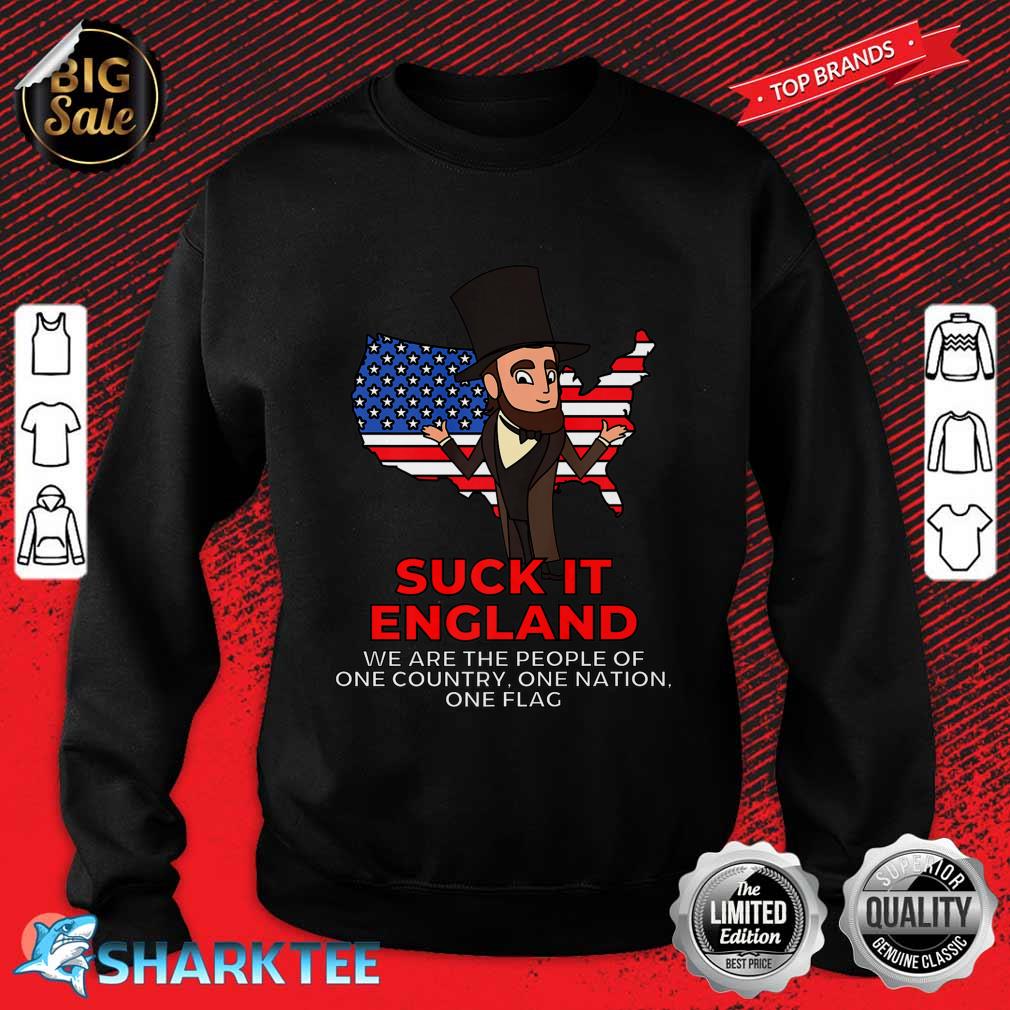 Suck It England 4th Of July Funny Independence Day Premium Sweatshirt