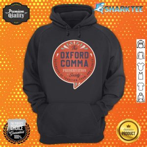 The Oxford Comma Preservation Society Team Oxford Vintage Hoodie