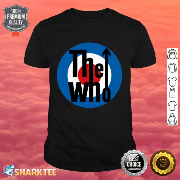 The Who Official Classic Target Logo Shirt