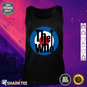 The Who Official Classic Target Logo Tank Top