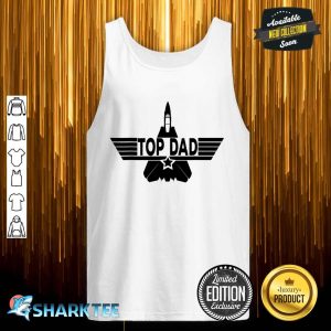 Top Dad Funny Cool 80s 1980s Father Funny Fathers Day Tank top