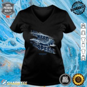 Top Gun Need For Speed V-neck