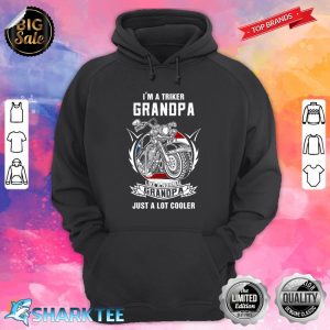 Triker Grandpa Motortrike Grandpa Funny Three Wheeler Gift Hoodie