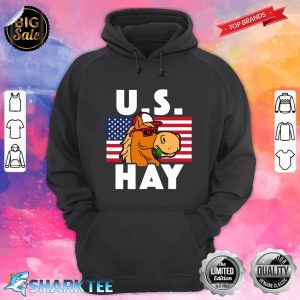 US Hay Funny July 4th Independence Day Hoodie