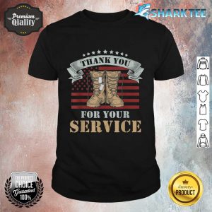 Veterans Day Thank You For Your Service Shirt