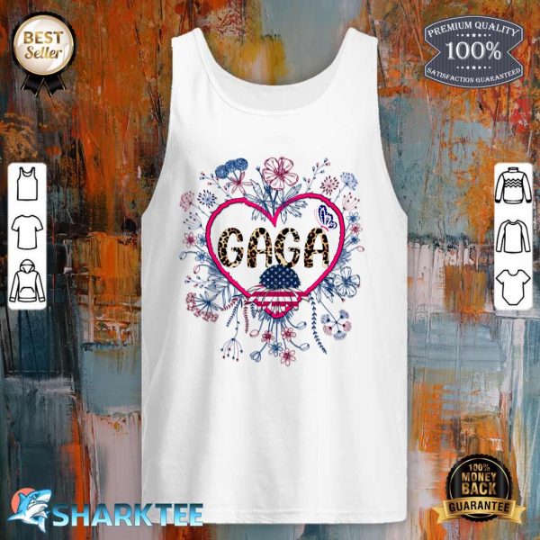 Wildflower Gaga 4th Of July Patriotic Independence Day Tank top
