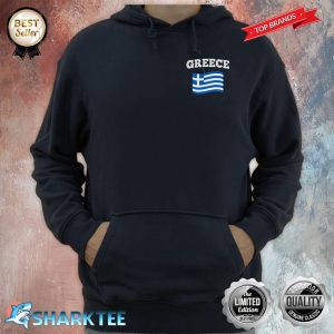 GREECE Flag Sport Competition Proud Vacation Souvenir Hoodie