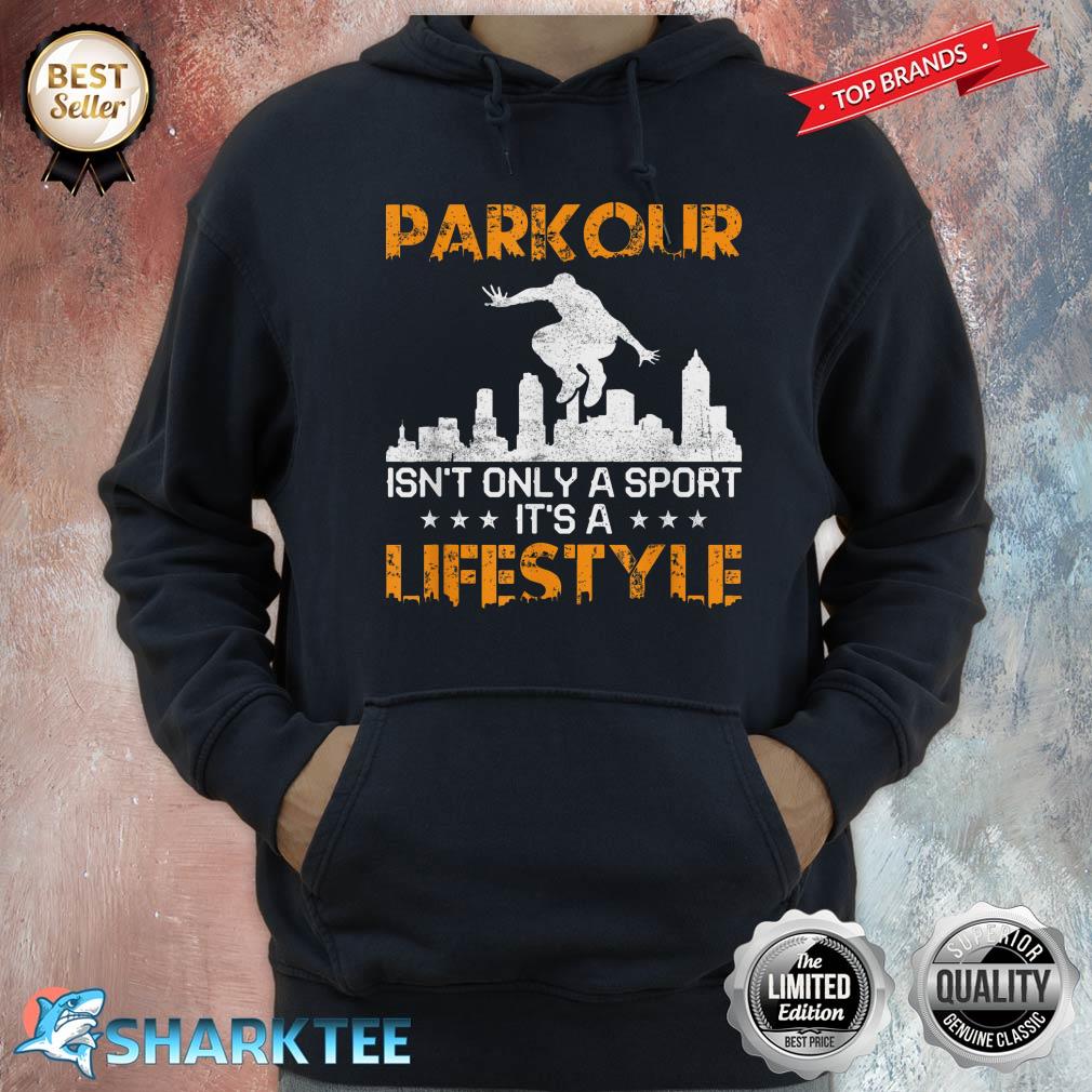 Parkour Isn't Only A Sport It's A Lifestyle Vault Traceur Hoodie