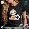 Sloth Soccer Cute Sloth Holding Soccer Ball Sport Shirt