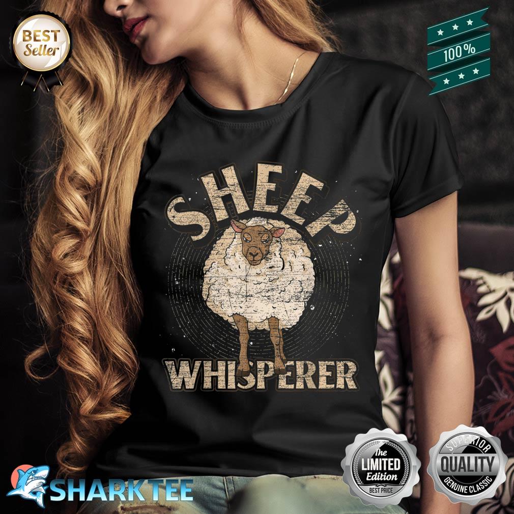 Sheep Whisperer Farm Animal Lover Farmer Funny Sheep Shirt