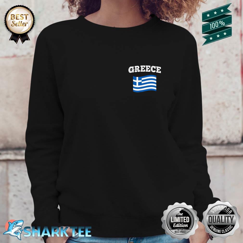 GREECE Flag Sport Competition Proud Vacation Souvenir Sweatshirt