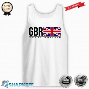 Great Britain Flag Union Jack British Athletic Team Sports Tank-top