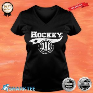 Hockey Dad Father's Day Gift Father Sport Men V-neck