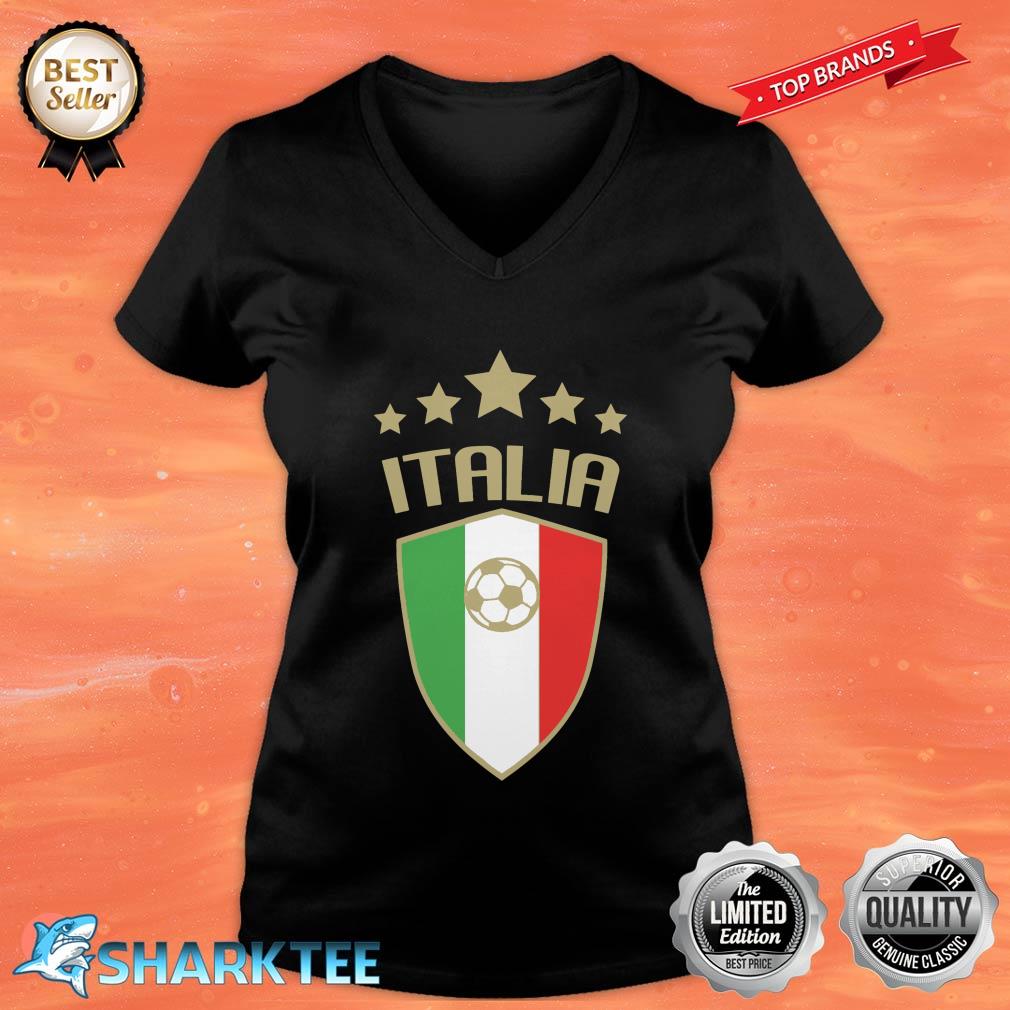 Italy Soccer Italia Sports V-neck