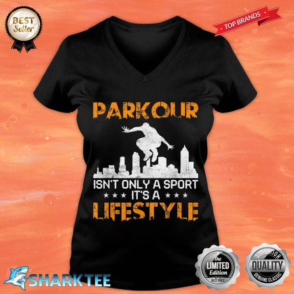 Parkour Isn't Only A Sport It's A Lifestyle Vault Traceur V-neck