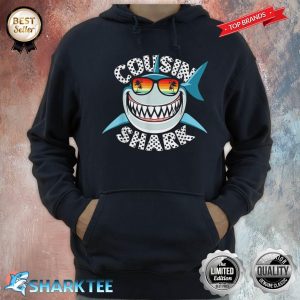 Cousin Shark Sea Animal Underwater Shark Lover Hoodie