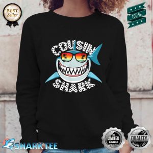 Cousin Shark Sea Animal Underwater Shark Lover Sweatshirt