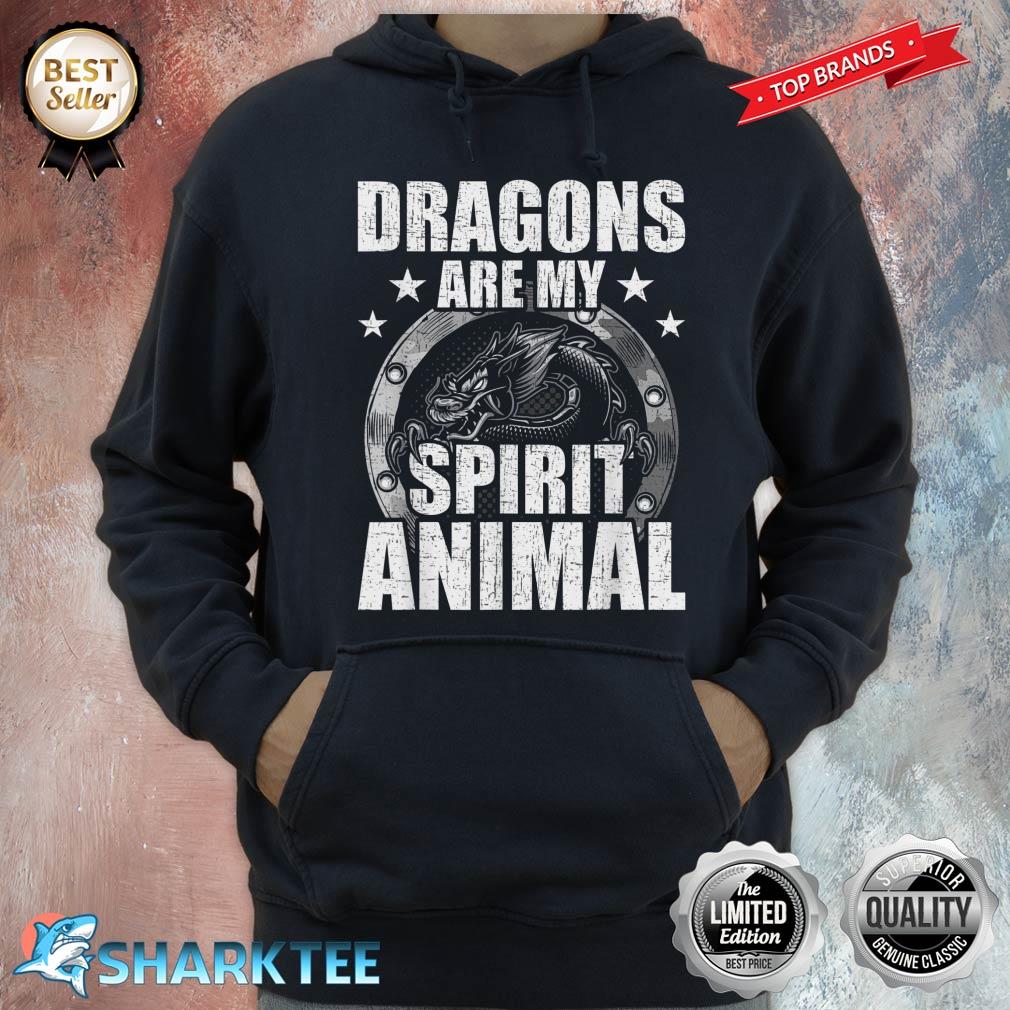 Dragons Are My Spirit Animal Animal Lover Hoodie