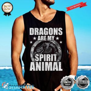 Dragons Are My Spirit Animal Animal Lover Tank-top