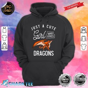 Fantasy Animal Lover Girls Mythical Creature Women Dragon hoodie