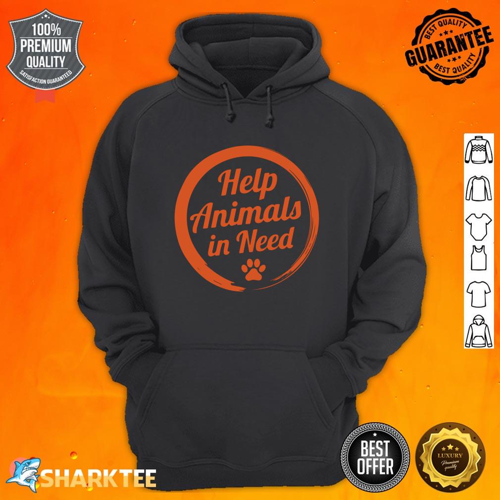 Animal Shelter Help Animal Rescue Cats Dogs hoodie