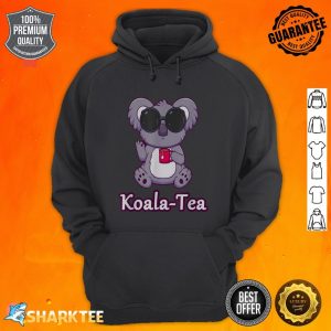 Funny Cute Animal Koala Tea Quality Pun hoodie
