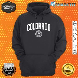 Colorado State Seal Logo Sports College Style hoodie