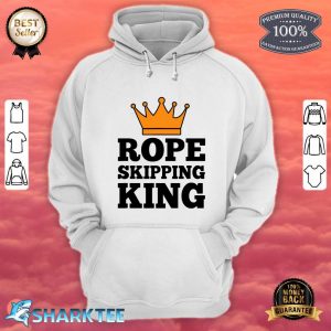 Mens Rope Skipping King Rope Skipping Rope Jumping Knees Up Sport hoodie