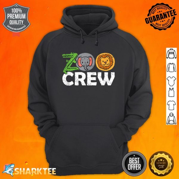 Zoo Crew Trip Visitor Group Team Outfit Africa Animals Visit hoodie
