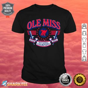 Ole Miss National Champions Banner Shirt