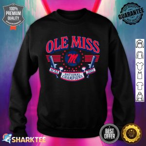 Ole Miss National Champions Banner Sweatshirt