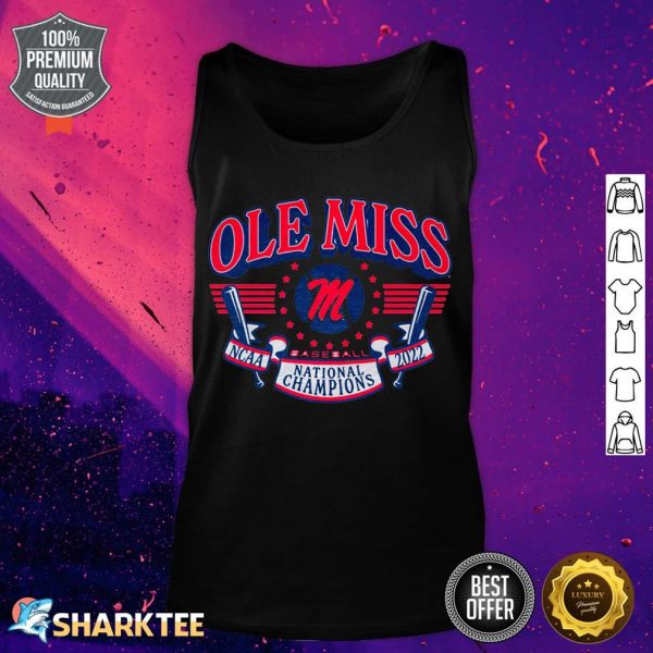 Ole Miss National Champions Banner Tank top