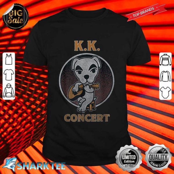 Animal Crossing K.K. Slider Front And Back Concert Shirt