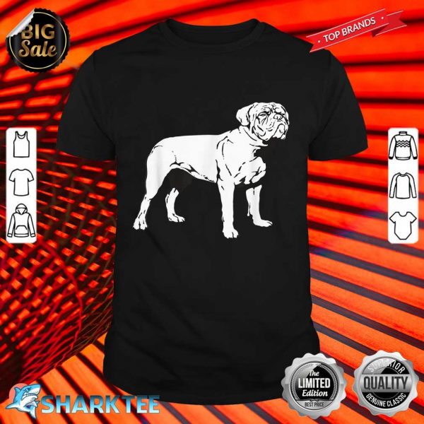 Dogue de Bordeaux Dog Breed Gift Animal Dogs Love shirt