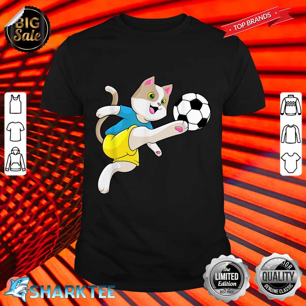 Cat Soccer player Soccer Sports shirt