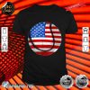 Tennis Player American Flag 4th Of July Ball Sport Lover shirt