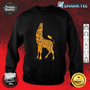 Giraffe Halloween Costume Cool Animal Dress-Up sweatshirt