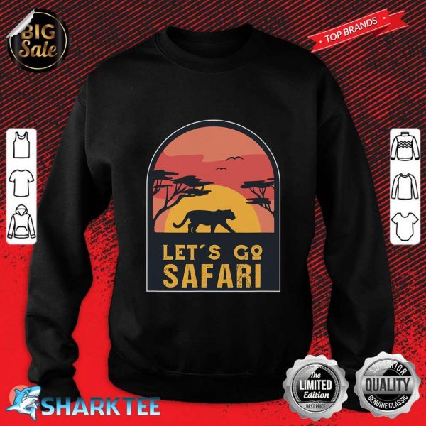 Safari Squad Africa Animals Zoo Vacation sweatshirt