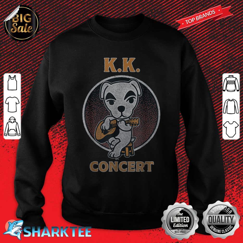Animal Crossing K.K. Slider Front And Back Concert Sweatshirt
