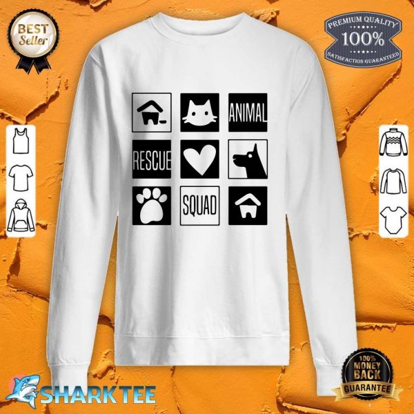 Animal Rescue Saving Cats Dogs Helping Animals Premium sweatshirt