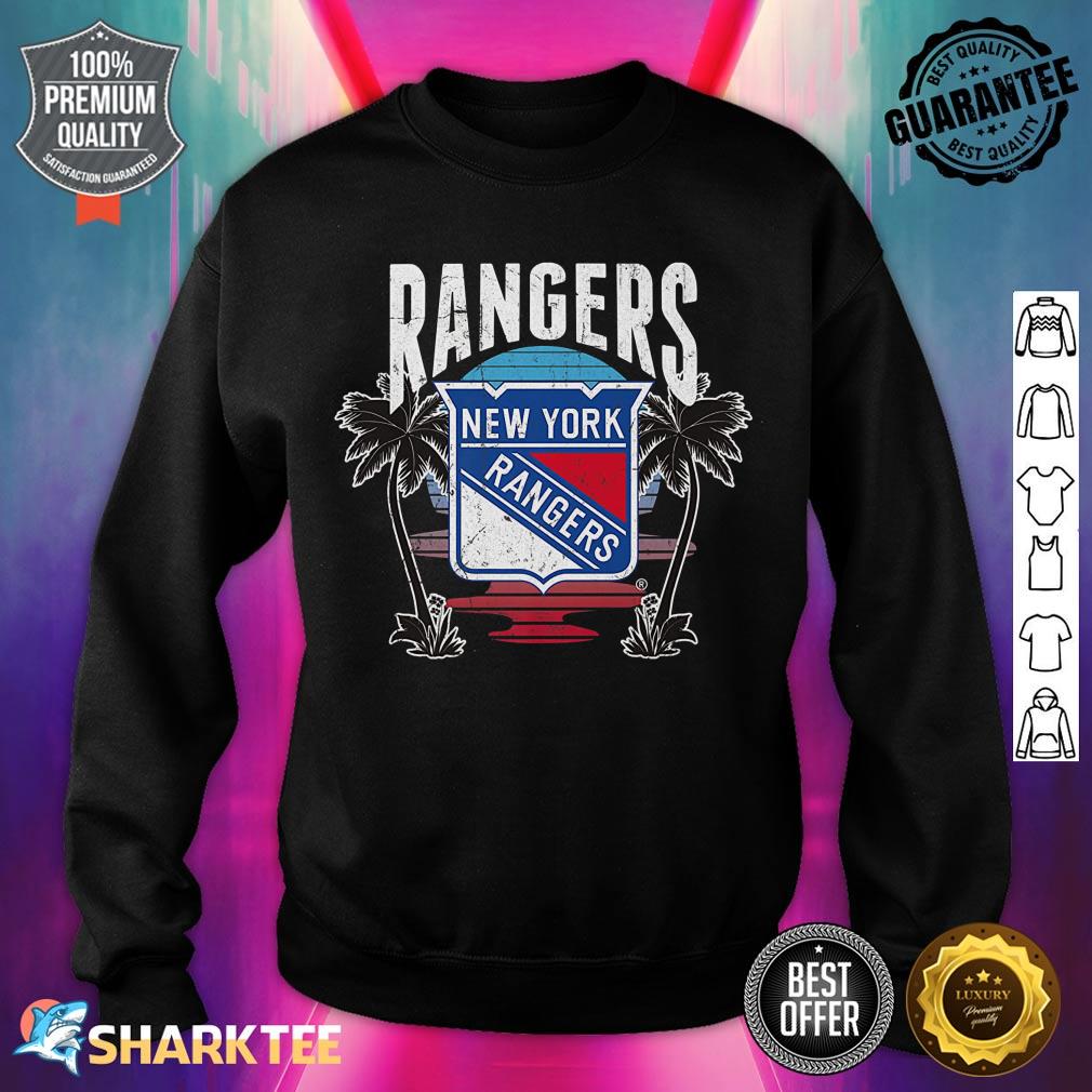 Calhoun NHL Surf Skate New York Rangers Beach Sunset Premium sweatshirt
