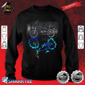 BMX Bike Sport Colored Reflection Bicycle Cycling sweatshirt
