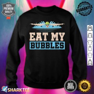 Funny Swimmer Bubbles Swim Team Aquatic Sport Swimming sweatshirt