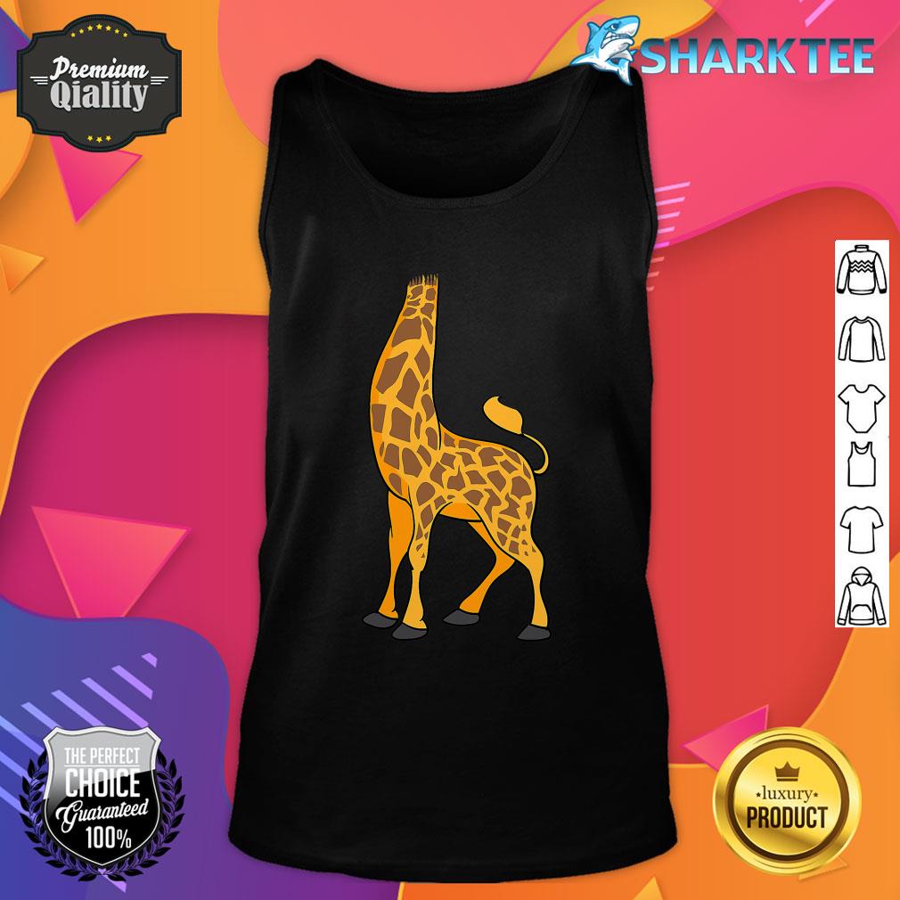 Giraffe Halloween Costume Cool Animal Dress-Up tank top