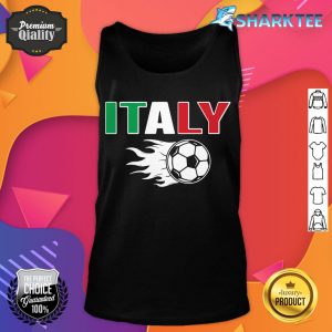 Proud Italy Soccer Fans Jersey Pride Italian Football Lovers tank top