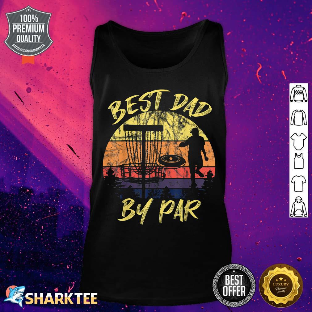 Disc Golf Player Dad Father Papa Flying Disc Sports Lover tank top