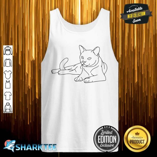 Women's Kitten Shirt for Cats and Animal Lovers Cats tank top