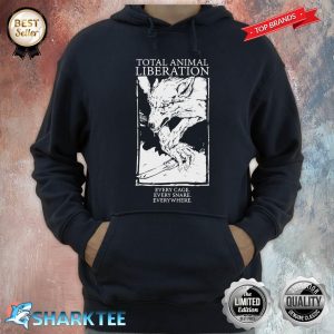 Total Animal Liberation Every Cage Every Snake Everywhere Hoodie
